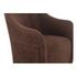 Drava Rolling Dining Chair Dark Brown by Moes Home