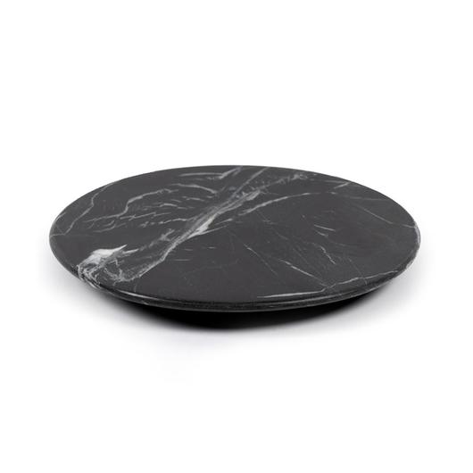 Marble Lazy Susan - Dark Kettle Black by Four Hands