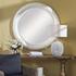 Mariner White Round Mirror by Uttermost