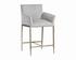 Gesa Counter Stool - Polo Club Stone by Sunpan