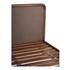 Rye King Bed Warm Brown by Moes Home