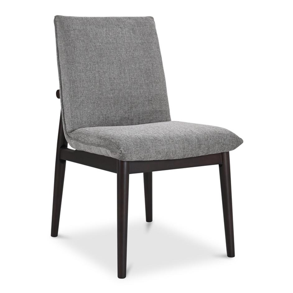 Charlie Dining Chair Dark Grey – Set Of Two by Moes Home