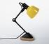 Eduardo Table Lamp - Matt Black/Matt Yellow Shade by GALLA HOME