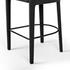 Hawkins Stool In Fiqa Boucle Charcoal In Bar by FOUR HANDS