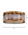 Upsala Agatge Flush Mount Ceiling Light, Small by Jamie Young