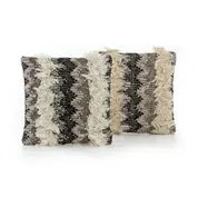 Multi Fringe Pillow, Set Of 2-18" by FOUR HANDS