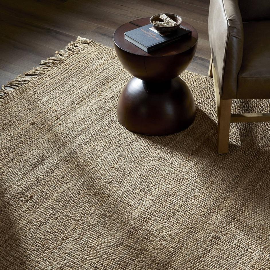 Neva Jute Rug In Natural Jute And 5'x7.5' by Four Hands