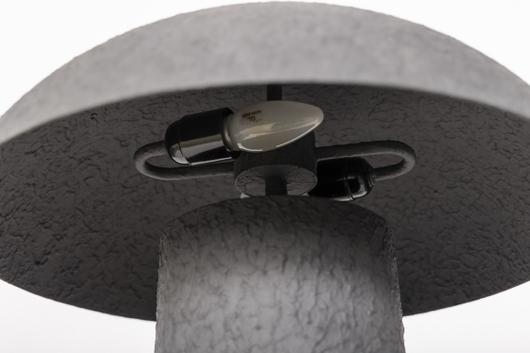 Santorini Table Lamp - Matte Black Plaster by Four Hands