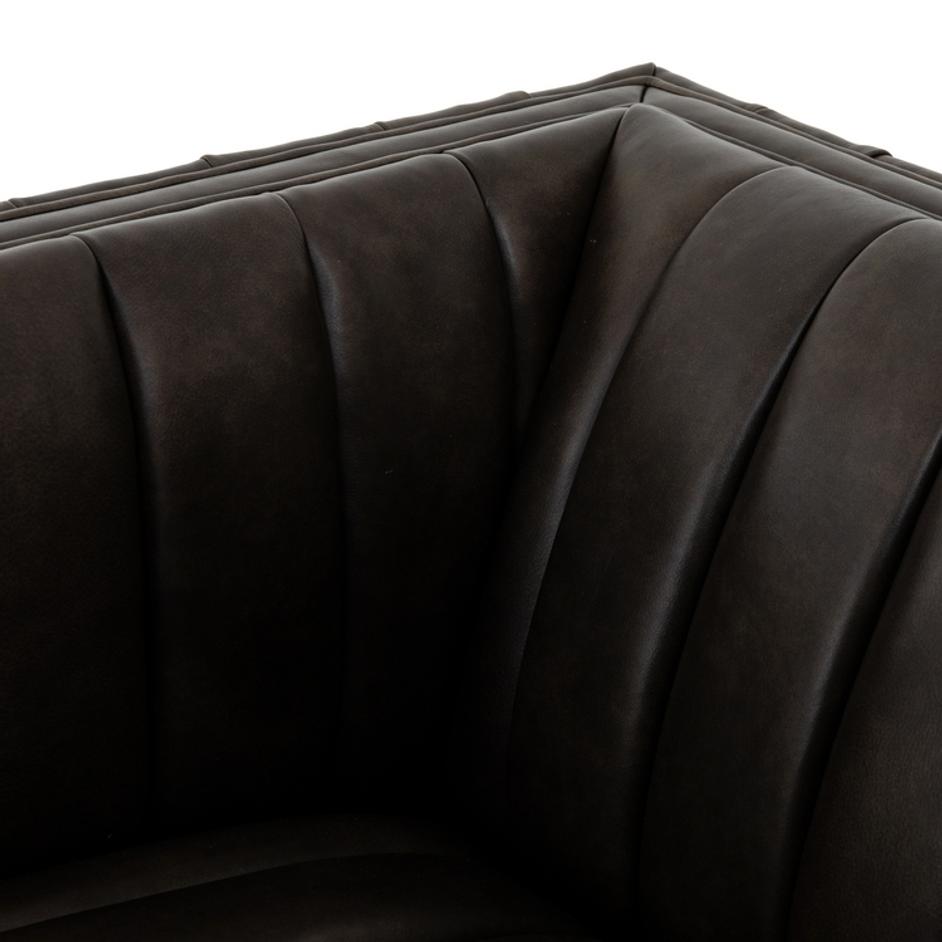 Augustine Swivel Chair-Deacon Wolf by FOUR HANDS