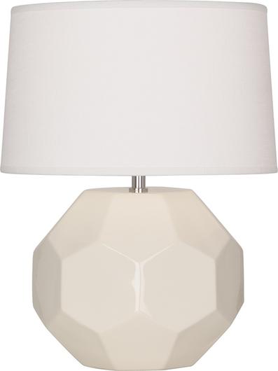 Bone Franklin Accent Lamp by Robert Abbey