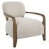 Telluride Natural Shearling Accent Chair by Uttermost