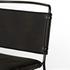Wharton Bar Stool in Distressed Black by FOUR HANDS