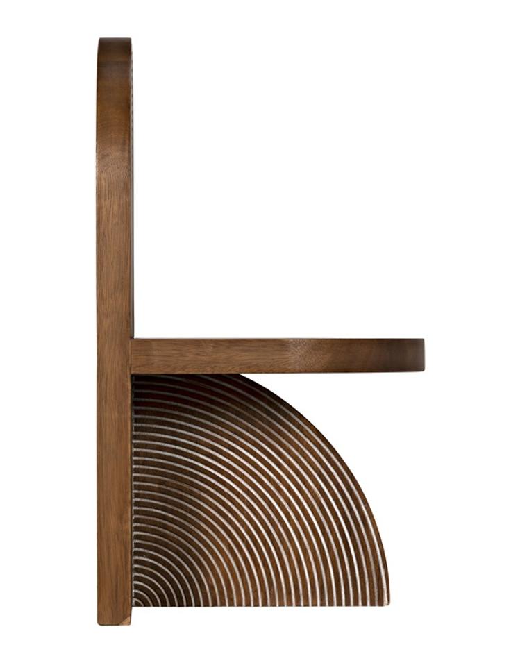 Jupiter Chair, Dark Walnut by Noir Furniture