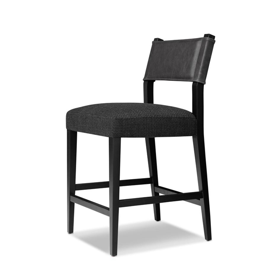 Ferris Bar + Counter Stool - GIbson Black by Four Hands