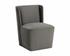 AMITA WHEELED DINING CHAIR - PICCOLO PEBBLE by Sunpan
