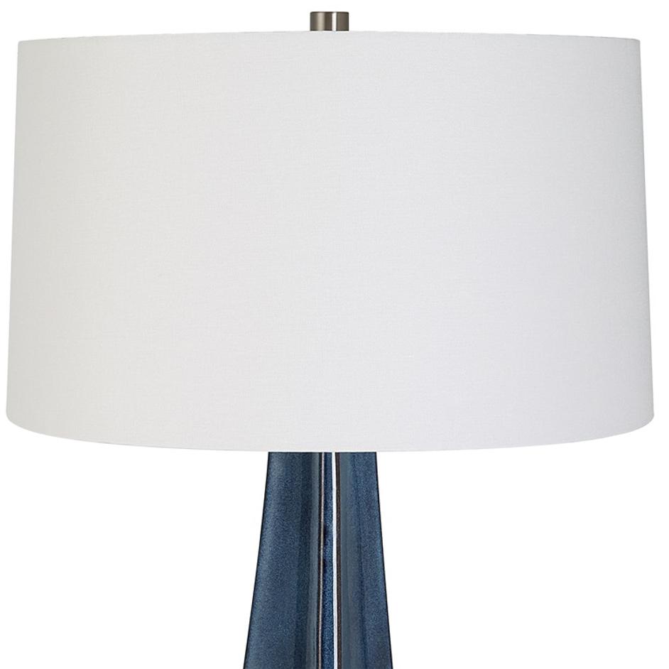 Teramo Scalloped Ceramic Table Lamp by Uttermost