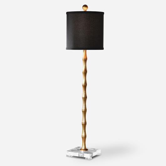 Quindici Metal Bamboo Buffet Lamp by Uttermost