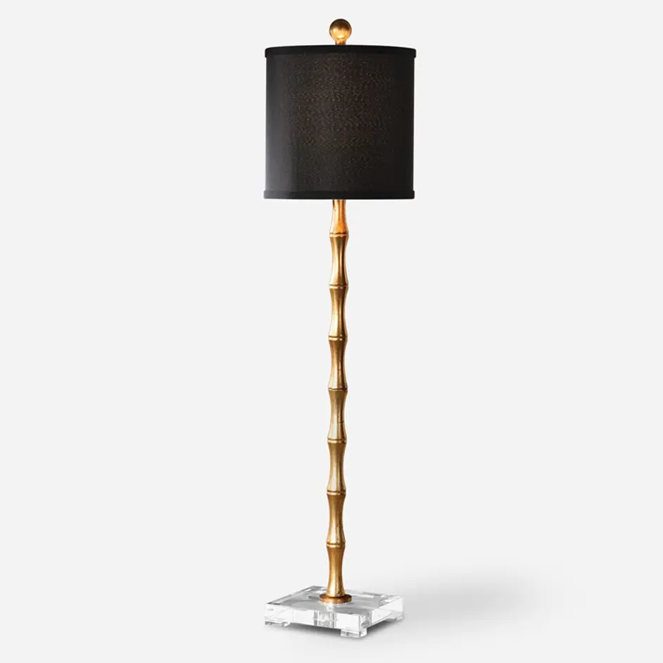 Quindici Metal Bamboo Buffet Lamp by Uttermost