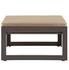 Tyche Outdoor Patio Ottoman In Brown Mocha by Modway Furniture