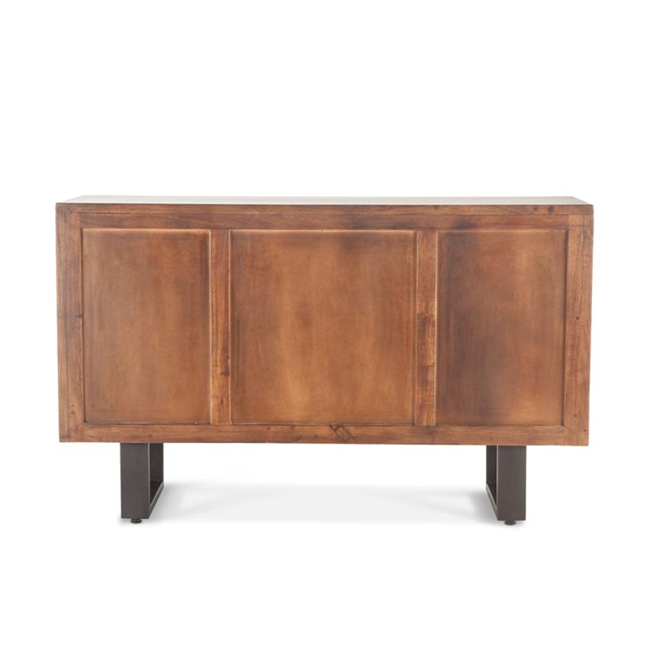 Loft 54-Inch Acacia Wood Sideboard in Dark Walnut Finish by Home Trends & Design