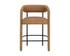 MAVIA COUNTER STOOL - LUDLOW SESAME LEATHER by Sunpan