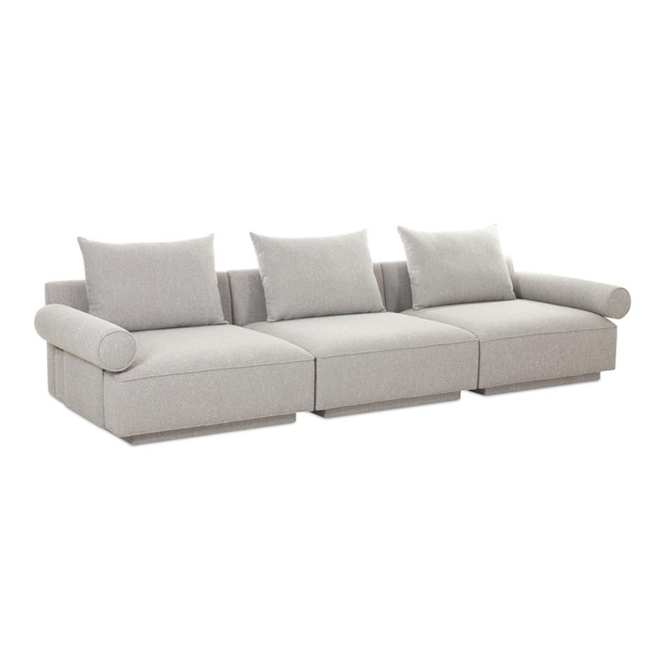Rosello Modular Sofa Light Grey by Moes Home