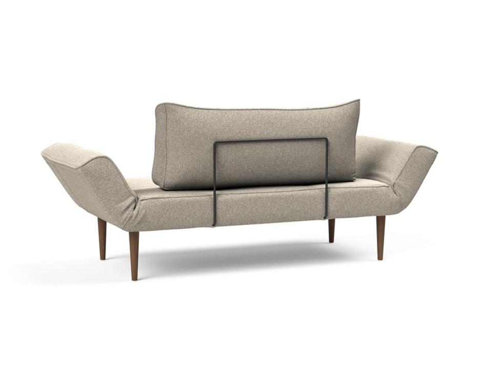 ZEAL SOFA DARK WOOD by INNOVATION USA