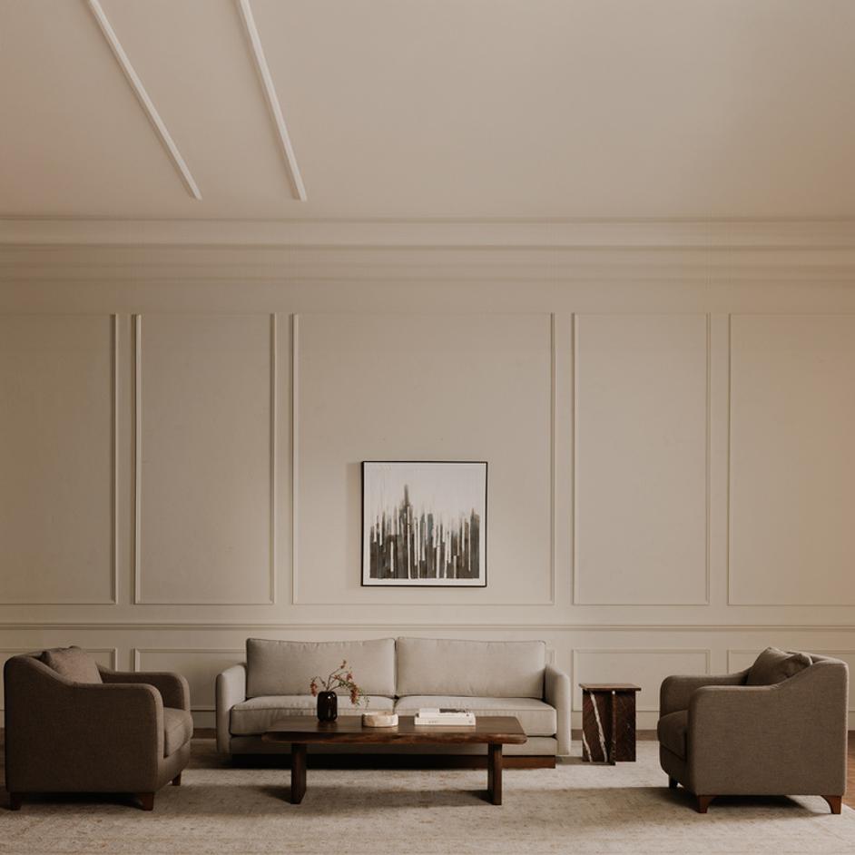 Vernon Sofa Grey by Moes Home