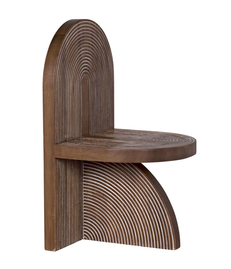 Jupiter Chair, Dark Walnut by Noir Furniture