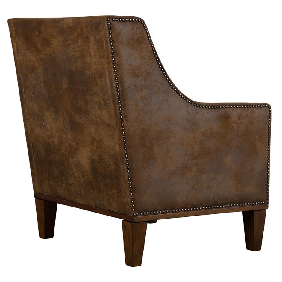 Clay Leather Armchair by Uttermost