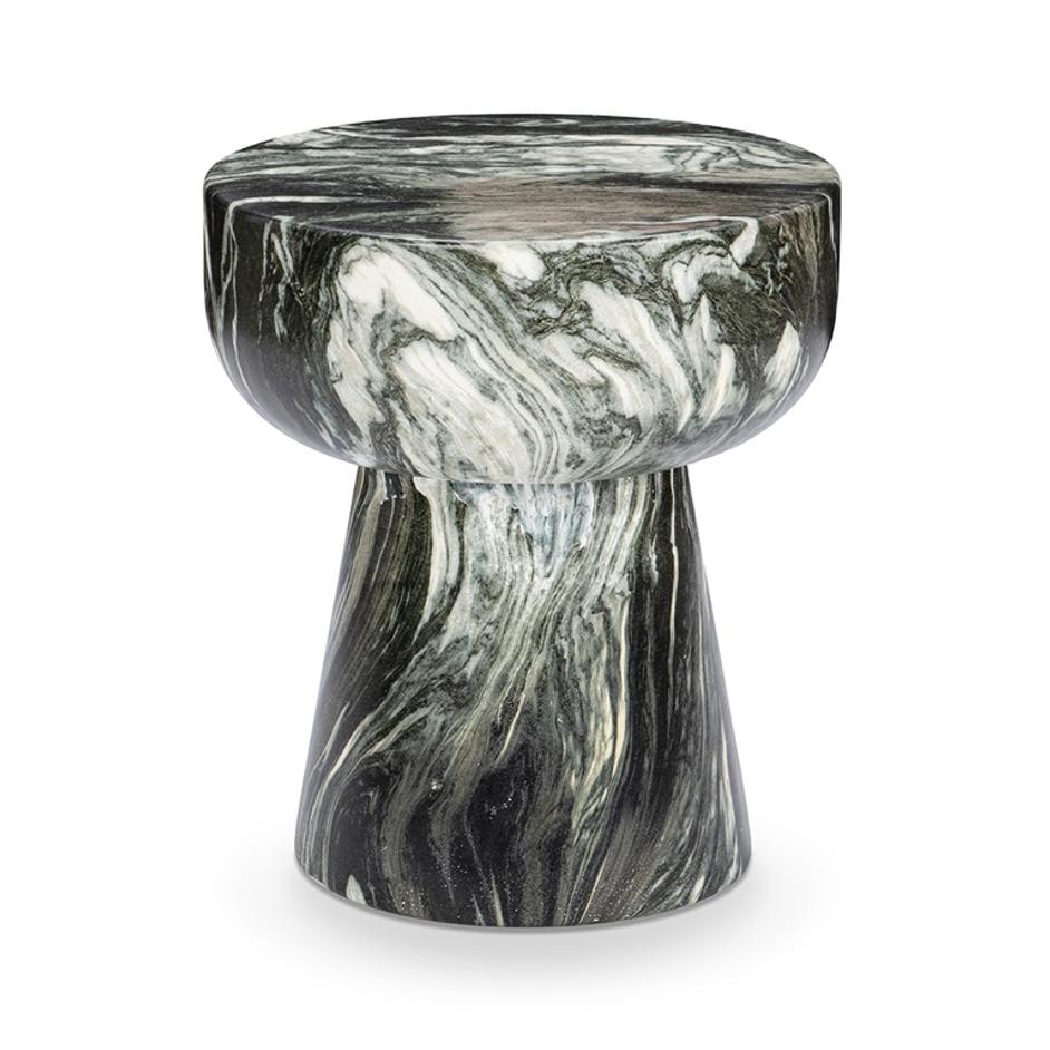 Merz Outdoor Stool Green by Classic Home