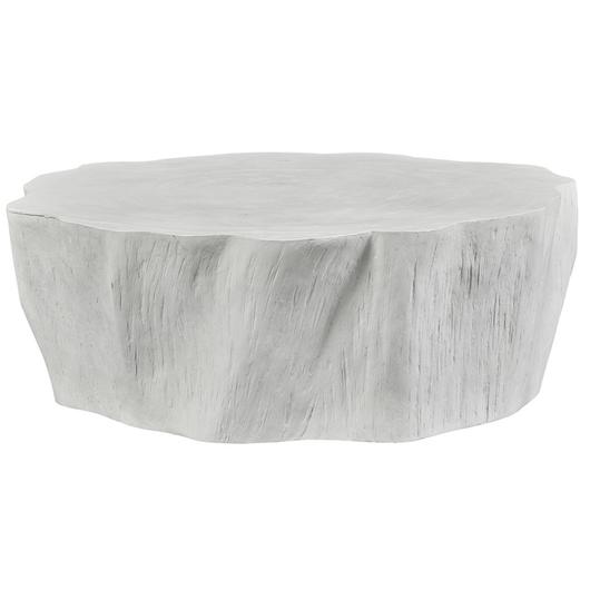 Woods Edge White Coffee Table by Uttermost