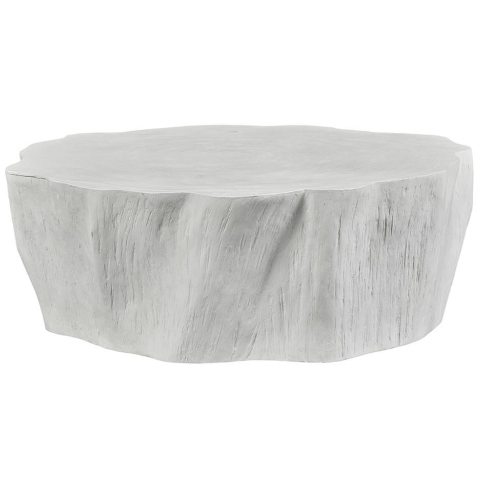 Woods Edge White Coffee Table by Uttermost