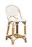 White Leroy Counter Stool by Furniture Classics
