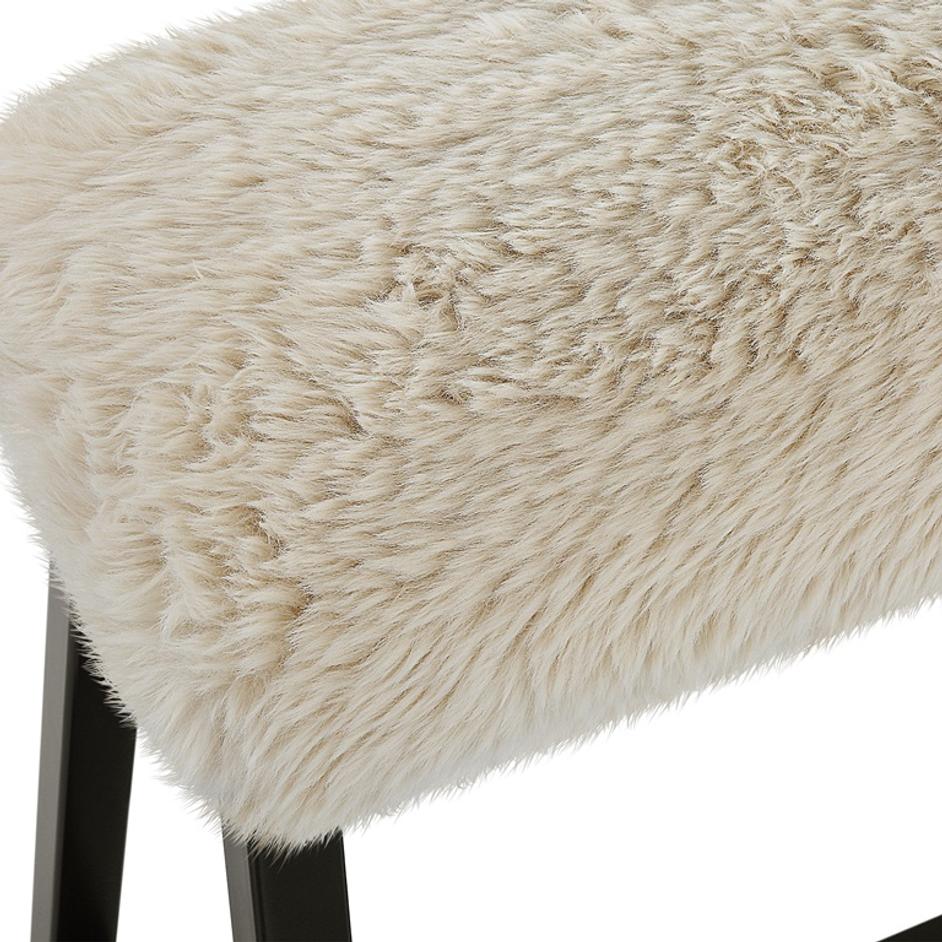 Taupo Sheepskin Bench by Uttermost