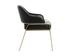 MALACHI DINING ARMCHAIR - CANTINA BLACK by Sunpan