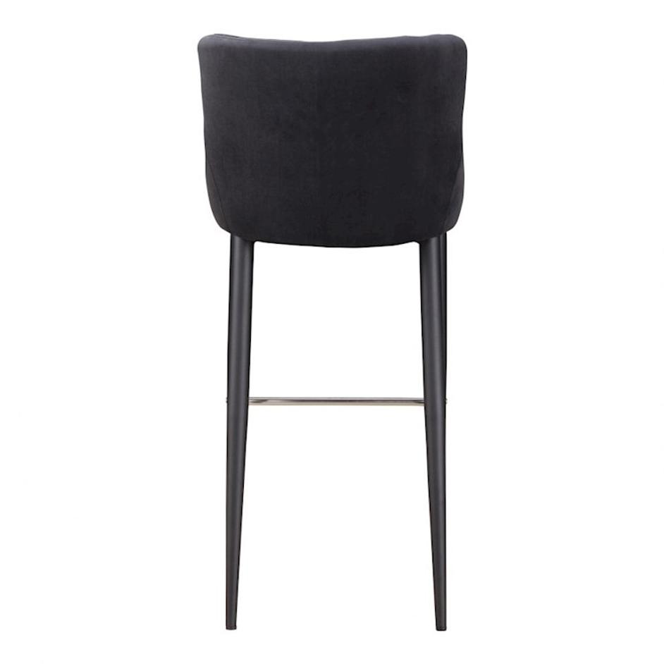 ETTA BARSTOOL DARK GREY by Moes Home