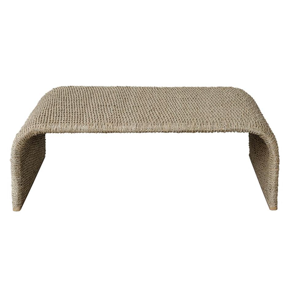 Calabria Woven Seagrass Coffee Table by Uttermost