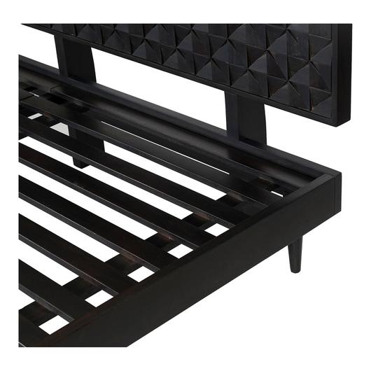 Pablo King Bed Black by Moes Home