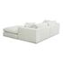 Rue Nook Modular Sectional Off White by Moes Home