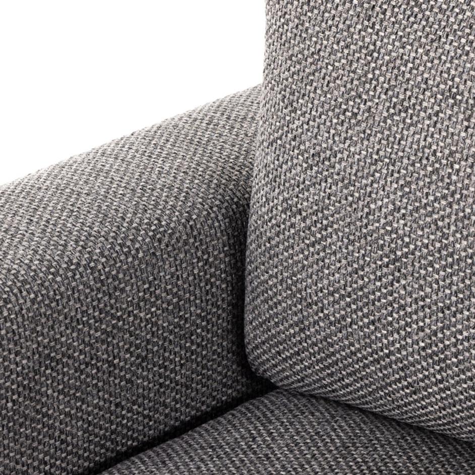 Preston Chair In Gibson Smoke by FOUR HANDS