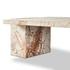 Romano Coffee Table In Desert Taupe Marble by Four Hands