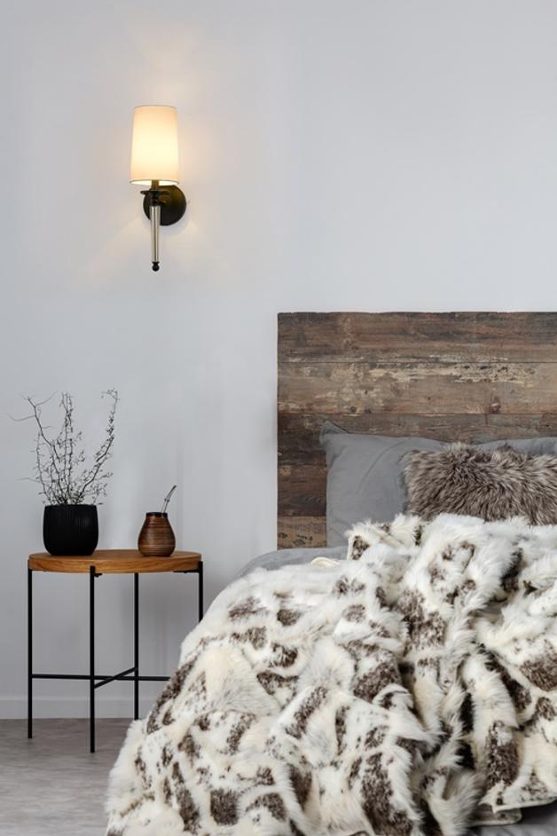 Avery 1 Light Wall Sconce in Matte Black Finish by Z-Lite