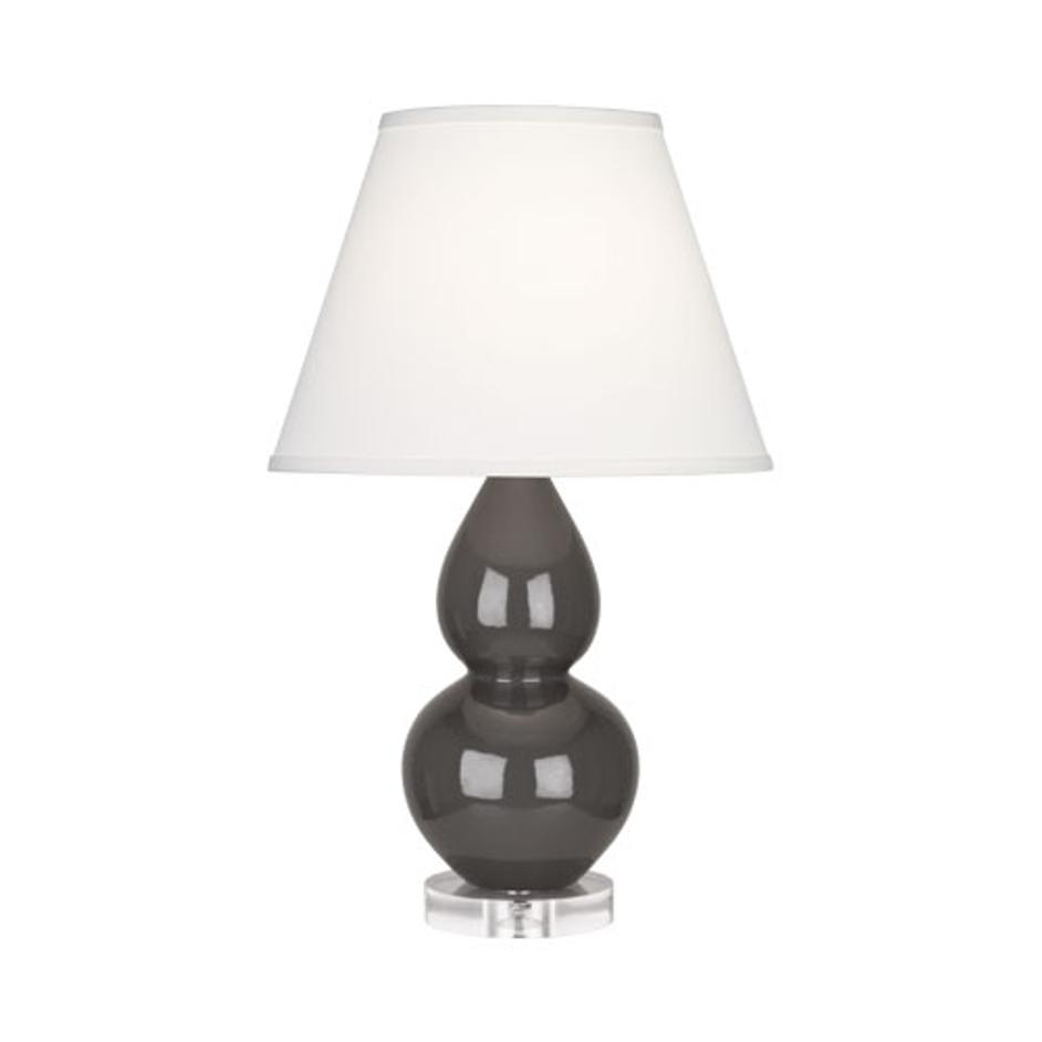 Ash Small Double Gourd Accent Lamp by Robert Abbey