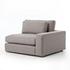 Bloor Sectional Raf in Chess Pewter by FOUR HANDS