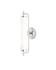 Latimer Nickel Wall Sconce In Polished Nickel by Currey & Company
