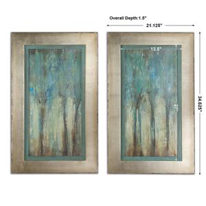 Whispering Wind Framed Art, S/2 by Uttermost