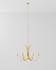 Bette Gold Chandelier In Grecian Gold Leaf by Currey & Company