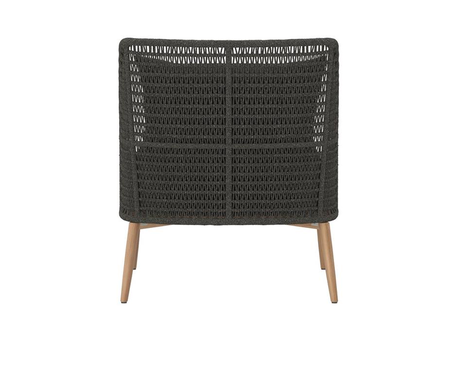 ANDRIA LOUNGE CHAIR - ARASHI BLACK by Sunpan