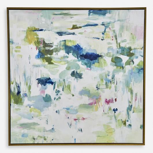 Abstract Reflections Framed Canvas by Uttermost